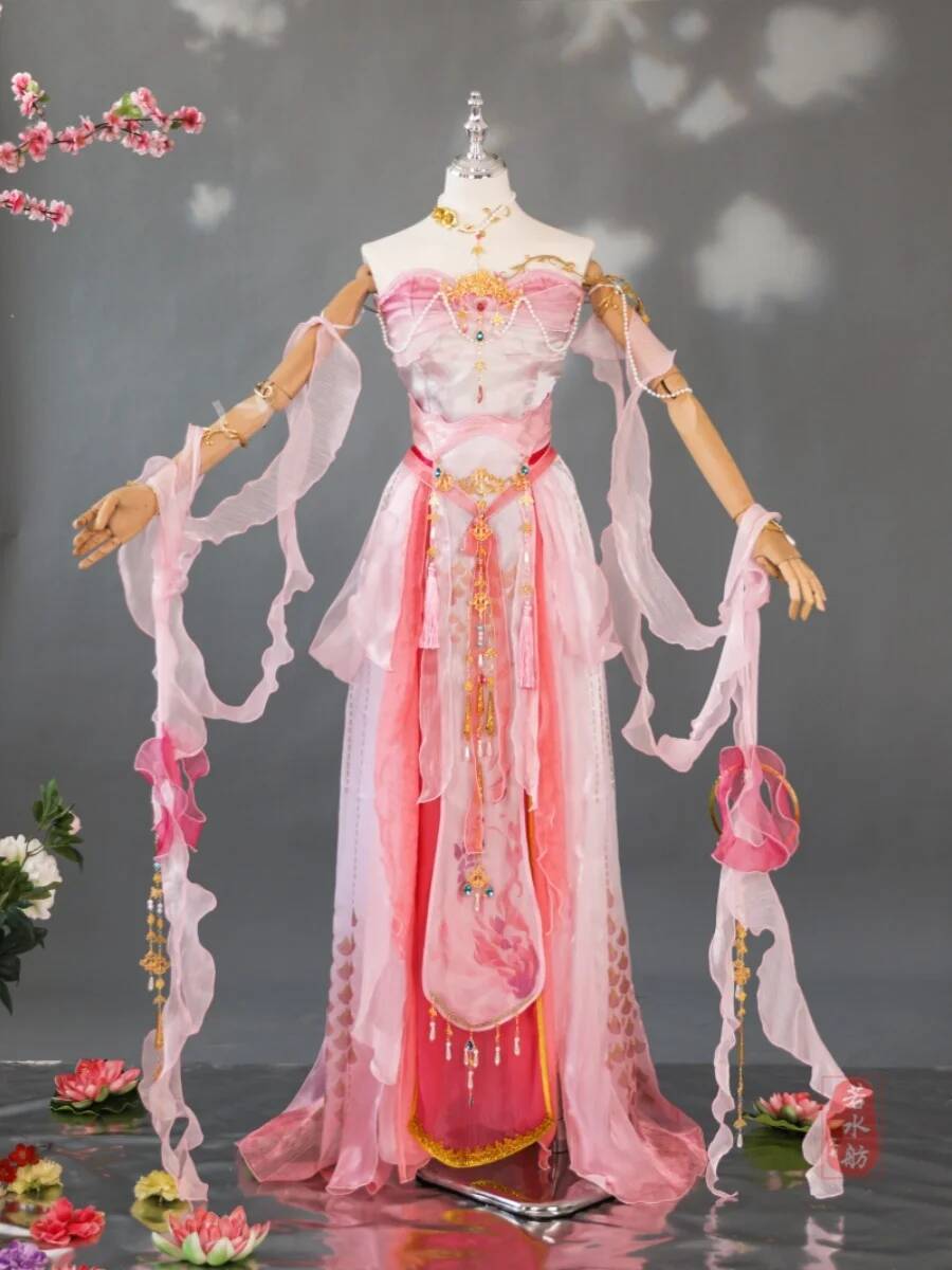 Qixiu Eastward Empyrean Legend - огляд і ціна Anime Cosplay Pink