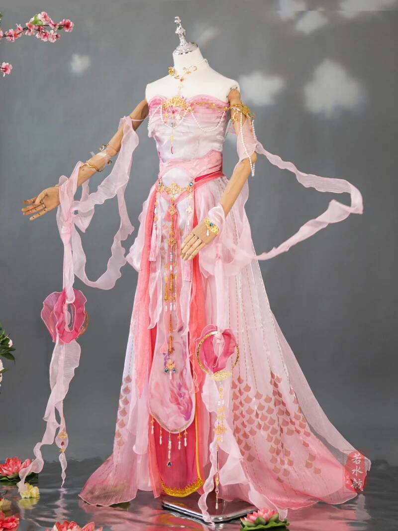 Qixiu Eastward Empyrean Legend - огляд і ціна Anime Cosplay Pink