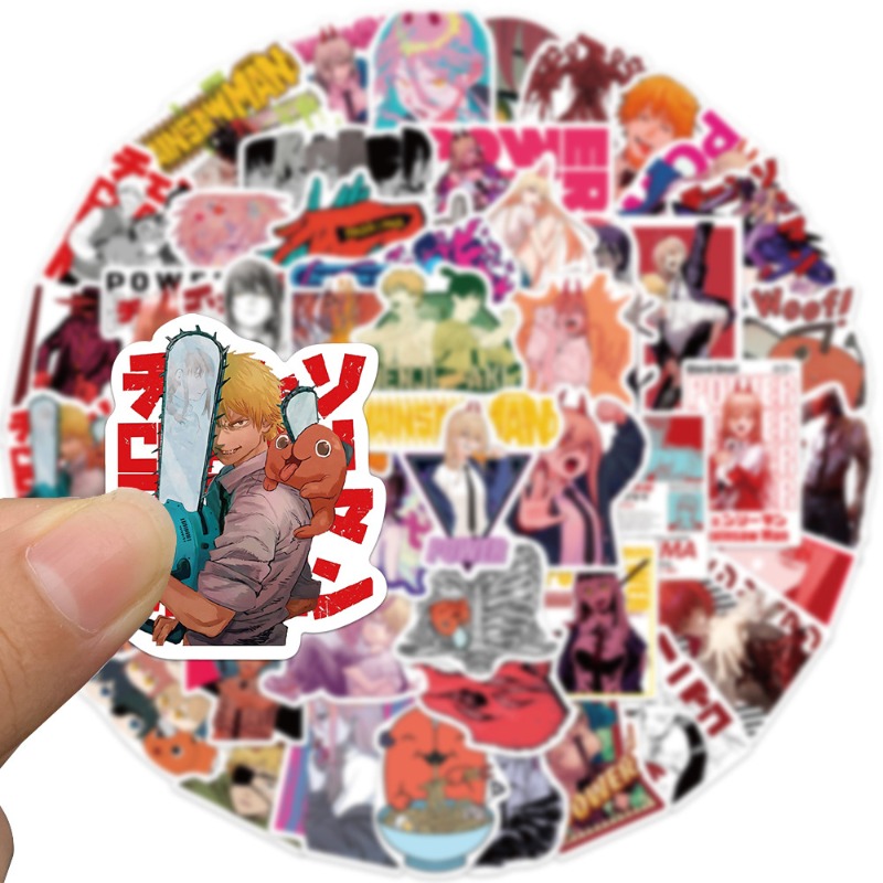 50pcs Anime Chainsaw Man Stick - огляд і ціна Chainsaw Man Cosplay