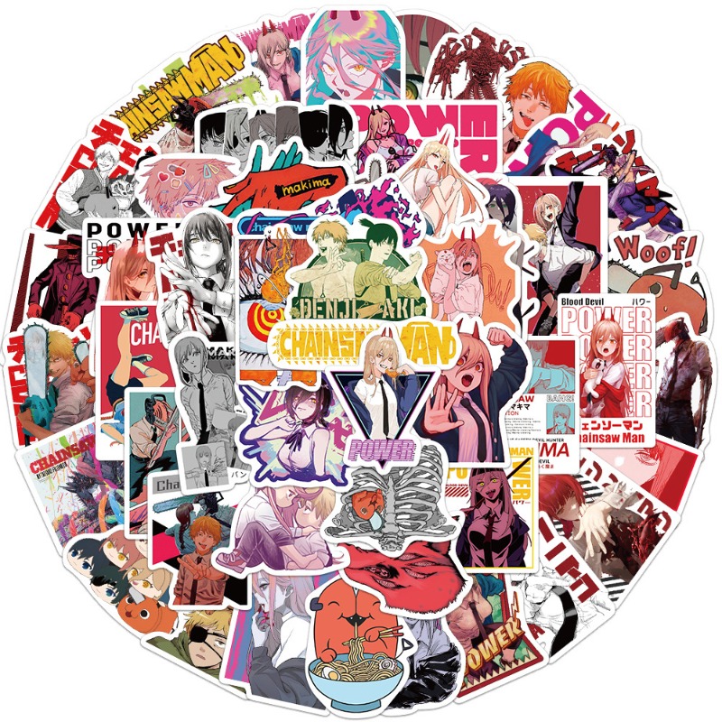 50pcs Anime Chainsaw Man Stick - огляд і ціна Chainsaw Man Cosplay