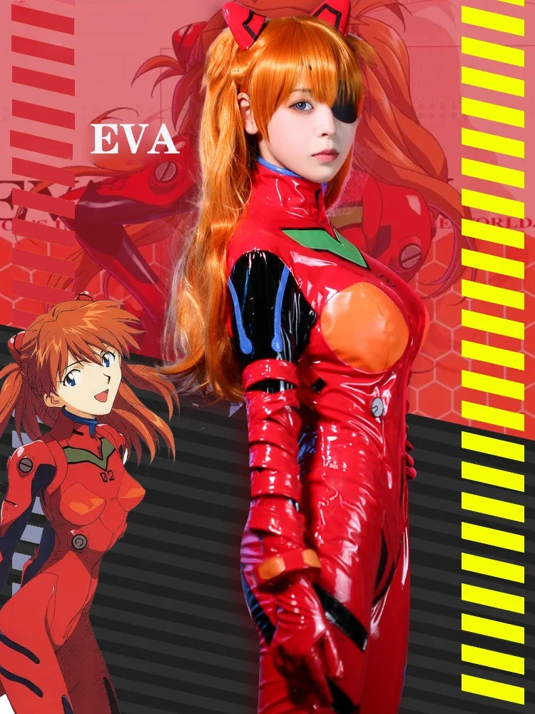 New Eva Shikinami Asuka Langle - огляд і ціна Anime Cosplay Japanese
