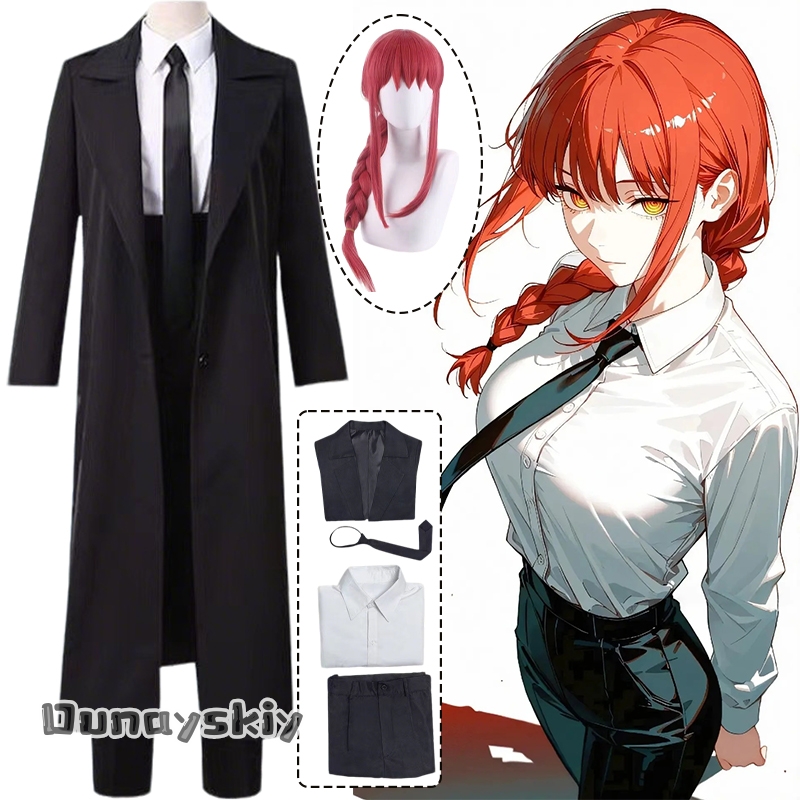 Anime Man Makima Cosplay Costu - огляд і ціна Chainsaw Man Cosplay