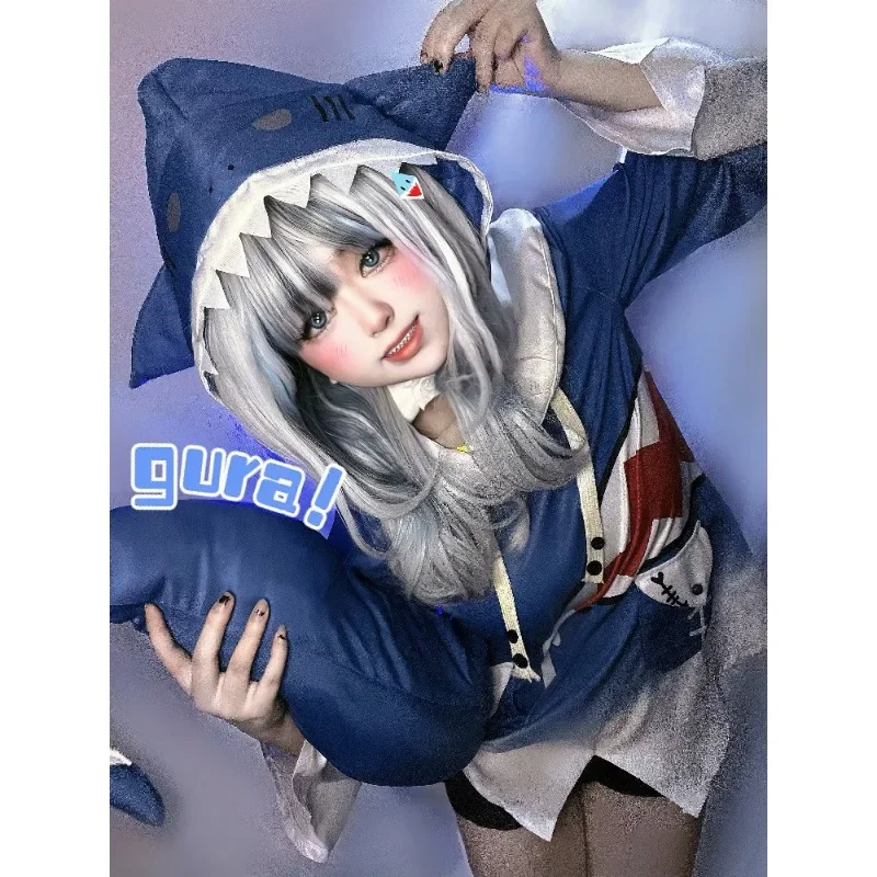 Hololive Gawr Gura Cosplay Cos - огляд і ціна Anime Cosplay Youtuber