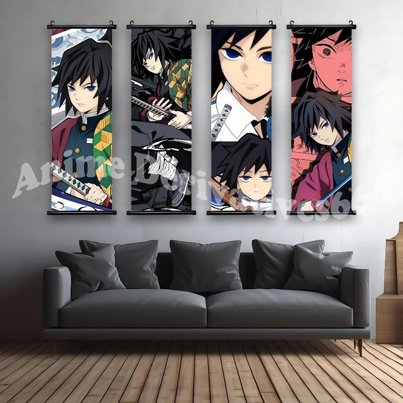 Giyu Tomioka Demon Slayer Wall - огляд і ціна Anime Cosplay Wallpaper