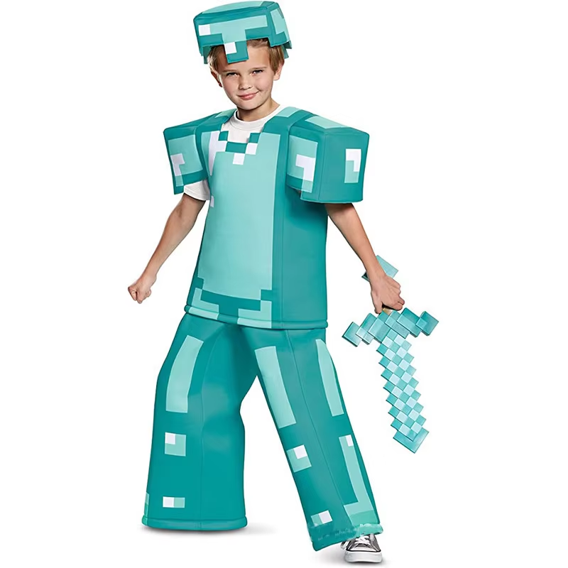 NEW Kids Cosplay Diamond Armor - огляд і ціна Anime Cosplay Armor