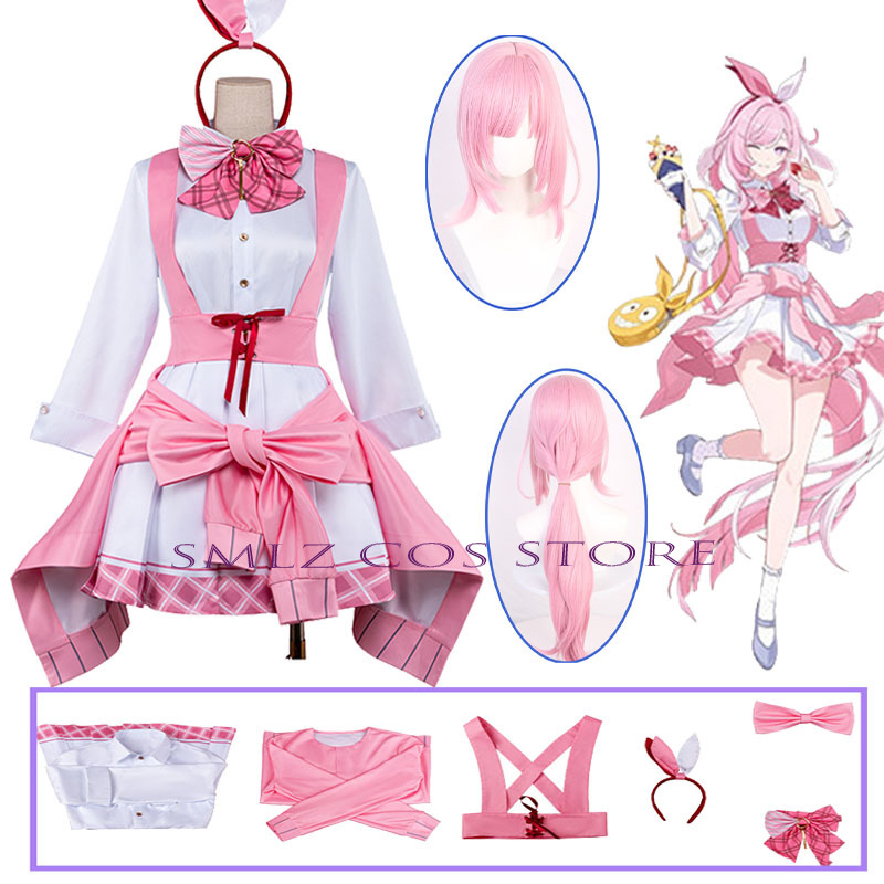 Honkai Impact 3 Elysia Cosplay - огляд і ціна Anime Cosplay Pink